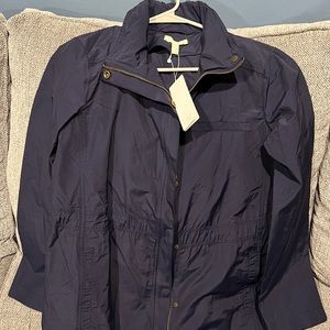 Eileen Fisher Light Organic Cotton Nylon Jacket-Women’s- Size XS